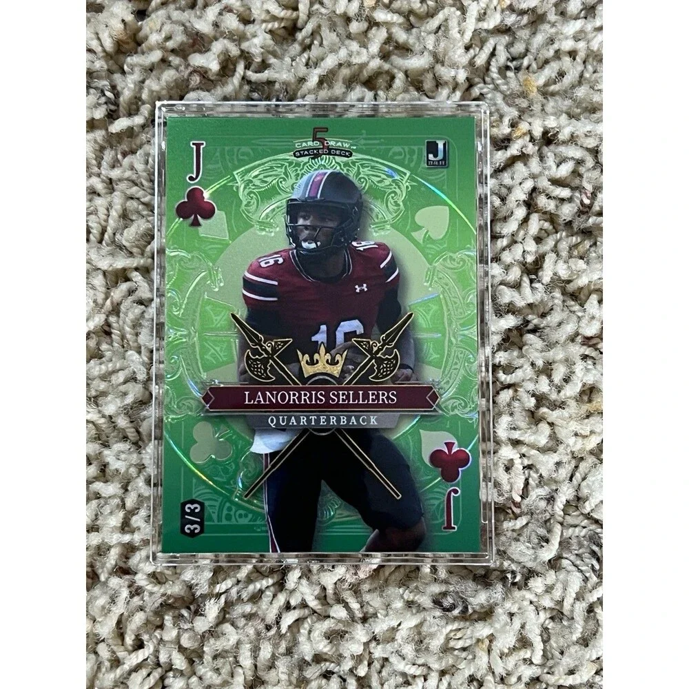2024 Wildcard 5 Card Draw Gold Ice  Lanorris Sellers 1/1